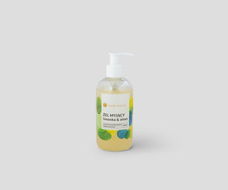Lime Aloe čisticí gel na tělo a obličej & 100% přírodní varianta Natura - 1