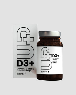 Doplněk stravy Up D3+ Vitamin D3 v kombinaci s hořčíkem UP Health Pharma 60 kapslí - 3
