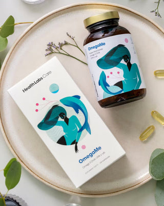 Doplněk stravy s Omega 3 MASTNÝMI kyselinami, EPA a DHA z ryb OmegaMe Health Labs Care - 3