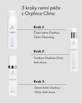 Denní krém proti akné s kyselinou salicylovou a azelaovou Anti-Acne Orphica Clinic 50 ml - 4