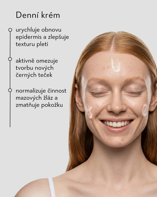Denní krém proti akné s kyselinou salicylovou a azelaovou Anti-Acne Orphica Clinic 50 ml - 2