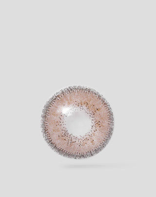 Kontaktní čočky v barvě hnědého ořechu měsíční nulové čočky brown moons č. 2 Ovio - 2