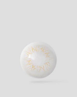 Popelavě šedá barevné kontaktní čočky měsíční nulové čočky Grey moons č. 1 Ovio - 3