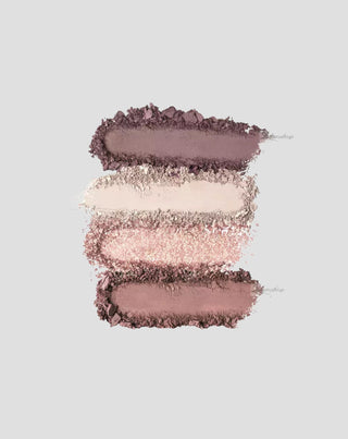 Paletka čtyř metalických očních stínů denní vibrační paletka Paese - 4