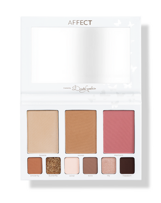 Afekt Profesionální kosmetika paleta make-upu pro tvářenky a bronzery - 3