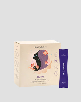 Doplněk stravy zlepšující stav pokožky kolagenem a vitamíny GlowMe Health Labs Care - 1