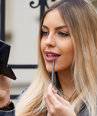 Štětec na rty se syntetickými štětinami a tvarovaným hrotem č. 2 Say Makeup - 2