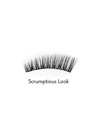Umělé řasy na 2D pásu pro vícenásobné použití Scrumptious Look Bamm!Lashes - 2