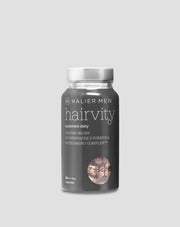 Tablety proti vypadávání vlasů pro muže na plešatění Hairvity Men Halier 60 kapslí