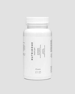 Ženšenové tablety pro zlepšení paměti a koncentrace Ginseng Nutridome 60 kapslí