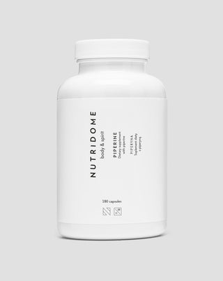 Piperin tablety pro lepší trávení na podporu hubnutí Piperine Nutridome 180 kapslí - 1