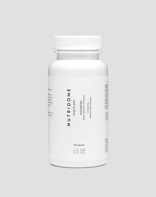 Piperin v tabletách pro lepší trávení podporující hubnutí Nutridome 60 kapslí