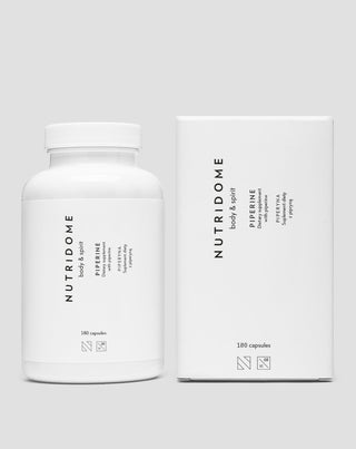 Piperin tablety pro lepší trávení na podporu hubnutí Piperine Nutridome 180 kapslí - 2