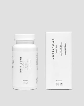 Piperin v tabletách pro lepší trávení podporující hubnutí Nutridome 60 kapslí