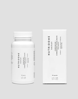Pikolinát chromitý s vitaminem C a piperinem pro regulaci hladiny cukru Nutridome 60 kapslí_2