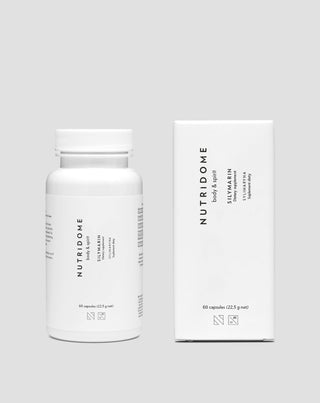 Sylimarin 200 mg pro podporu jater a přirozené čištění organismu Nutridome 60 ks - 2