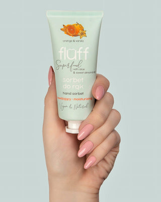 Krém na ruce s aloe šťávou a hydratačním neroli olejem - Fluff sorbet - 2