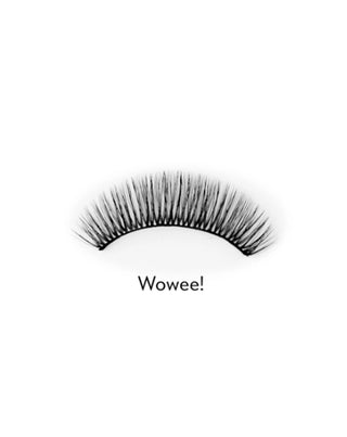 Umělé řasy na 2D proužku pro vícenásobné použití, snadno aplikovatelné Wowee! Bamm!Lashes - 2