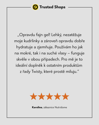 Hydratační a změkčující stylingový gel na kudrnaté vlasy bez zatížení Twisty - 6