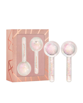 Kryoliftové ledové koule Skleněné masážní kuličky Crystallove - 1