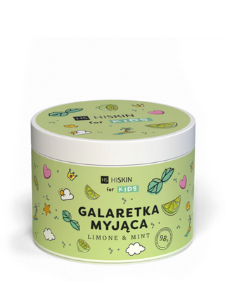 Mycí želé do dětské koupele, zelená sweet lime HiSkin for Kids - 1