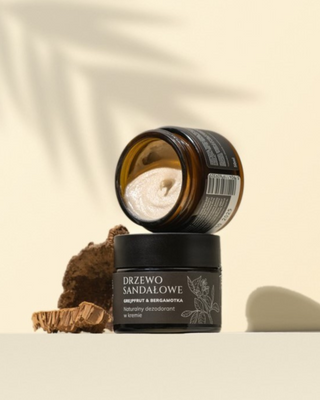 Krémový deodorant Santalové dřevo, grapefruit a bergamot Mglife