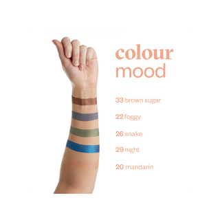 Matné oční stíny oční stíny Colour mood v broskvové barvě 32 Bloom Paese