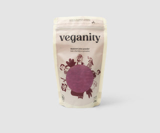 Prášek z červené řepy, přírodní zdroj železa a vitamínu C a veganské barvivo Veganity 200 g