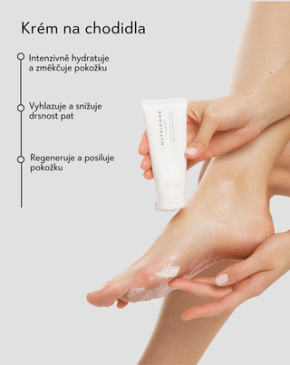 Zvláčňující krém na nohy s močovinou a bambuckým máslem Nutridome - 2