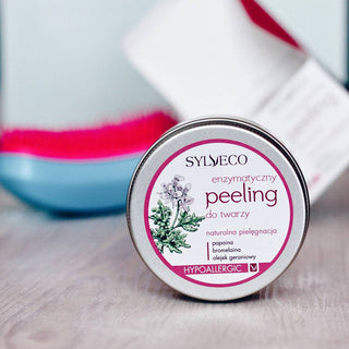 Vyhlazení enzymatického peelingu obličeje zlepšuje strukturu pleti sylveco - 2