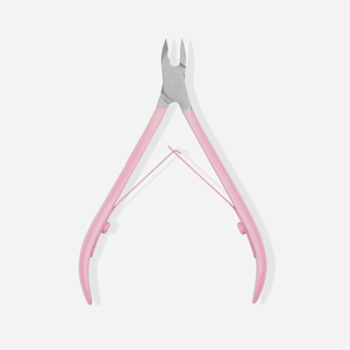 Profesionální 5mm kleště na kůžičku se saténově růžovou rukojetí You Beauty - 1