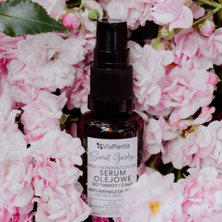 Růžový olej na obličej a tělo obohacený o makadamový olej Vis Plantis - 2