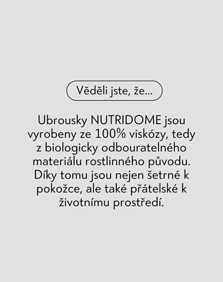 Vlhčené ubrousky pro kojence a děti se zklidňujícím panthenolem Nutridome 60 ks - 4