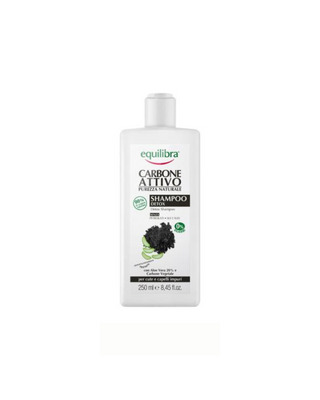 Čistící šampon s aktivním uhlím a aloe Equilibra - 1