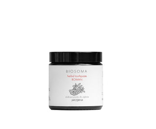 Bylinná přírodní zubní pasta pro jeřabina– řada RAW Biosoma - 1