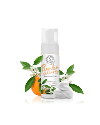 Revitalizační Neroli květinová čisticí pěna na obličej pro mastnou a smíšenou pleť E-Fiore - 1