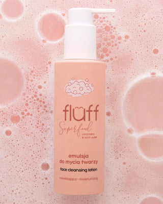Emulze na čištění obličeje s březovou vodou s ceramidy a vitamíny C a E Fluff - 2