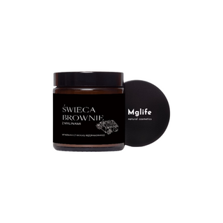 Veganská tuřínová svíčka s vůní brownie a maliny 120 ml MgLife - 4