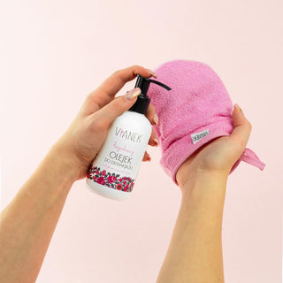 Zklidňující olej pro odličování očí, obličeje a úst s krokovačem heřmánku Vianek - 2