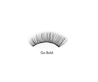 Umělé řasy na 2D proužku pro opakovaně použitelné velmi měkké Go Bold Bamm!Lashes - 4