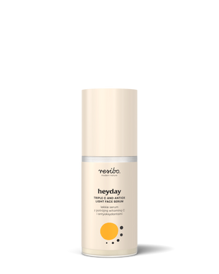 Výživné, rozjasňující pleťové sérum Heyday s antioxidanty a trojitým vit. C 30 ml Resibo - 3