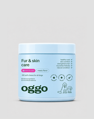 Doplněk stravy pro srst a kůži psa Fur & Skin Oggo 180 g - 1