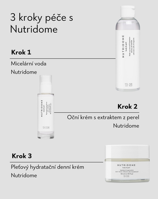 Hydratační denní krém proti vráskám s makadamovým olejem Nutridome - 4