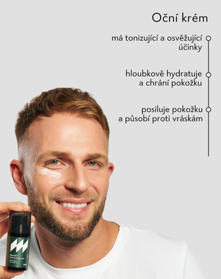 Oční krém proti vráskám pro muže s arganovým olejem a vitamínem C Monolit - 3
