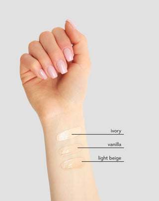 Hydratační pleťový krém BB spf 50 s kyselinou hyaluronovou a vitamínem C 03 Light Beige Nutridome