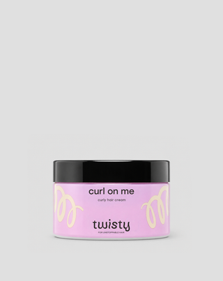 Krém na kudrny aktivátor přirozeného vlnění pro vlnité a krepaté vlasy Twisty, mini verze, 100 ml - 1