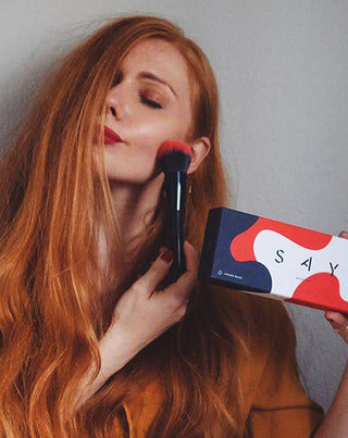 Štětec na pudr pro bezprašné nanášení sypké kosmetiky č. 11 Say Makeup - 2