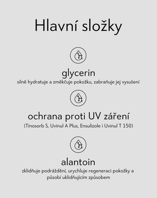 Hydratační pleťový krém s SPF 50 s alantoinem a kyselinou hyaluronovou Nutridome - 3