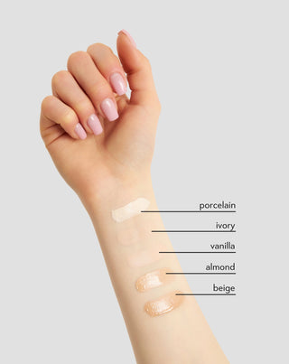 Rozjasňující hydratační make-up s kyselinou hyaluronovou pro olivovou pleť Nutridome - 3