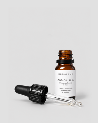 Olej CBD 30% v kapkách, broad spectrum bez THC s CBG a CBN Nutridome - 4